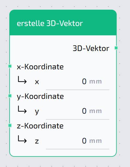 3D-Vektor Node