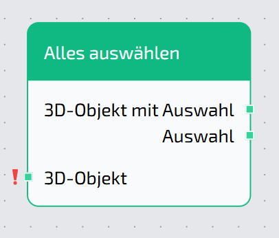 Alles auswählen Node