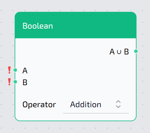 Boolean Node