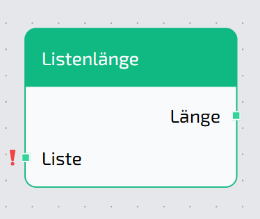 Listenlänge Node