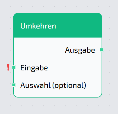 Umkehren Node
