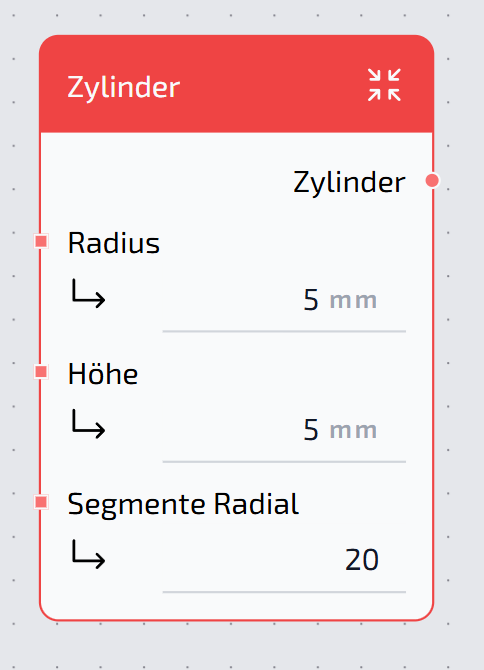 Zylinder Node